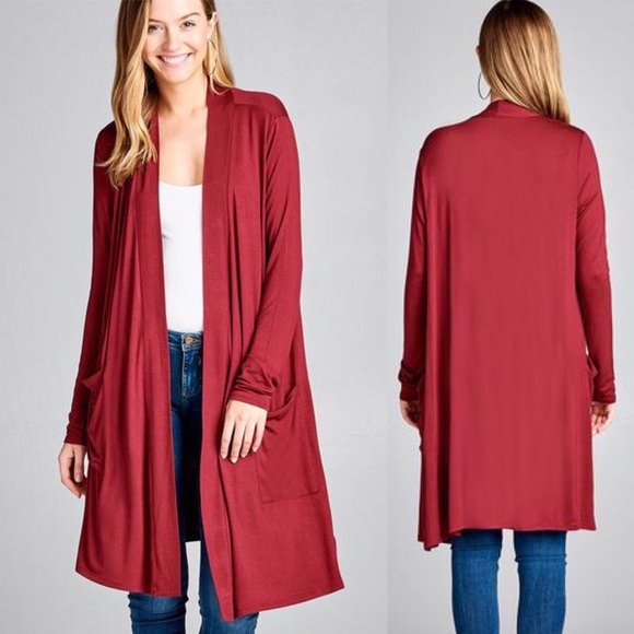 Active Open Front Cardigan